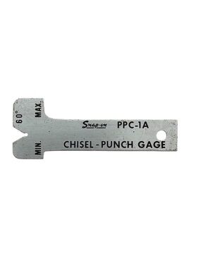 Vintage Snap-On PPC-1A Chisel-Punch Gage